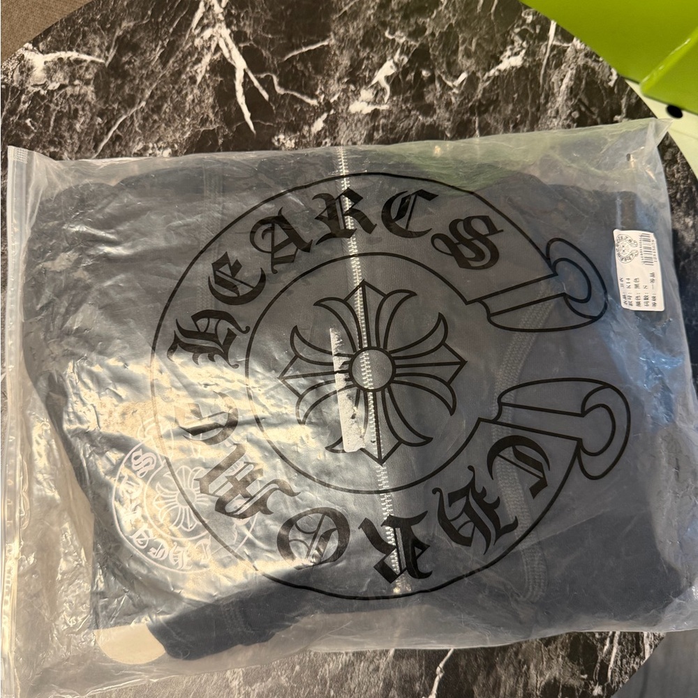 Chrome Hearts Black Zip-Up Hoodie